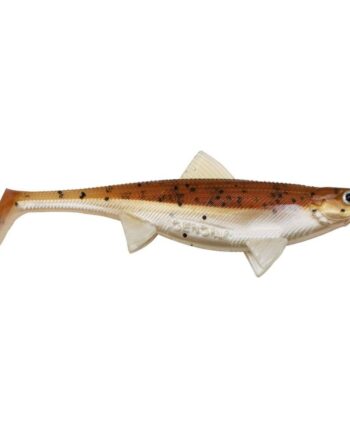 Senshu Real Fin Shad 8cm Magic Motoroil Softbait