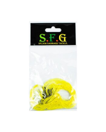 Sfg Silketråd 6stk Med Splitringe Gul Blink