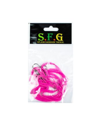 Sfg Silketråd 6stk Med Splitringe Pink Blink