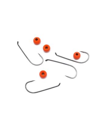 Troutlook ørred Tungsten Gummi Speciel Kroge   6mm Fluo-orange Gummidyr