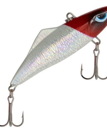 Viper Pro Rattle Jet Vibration Bait   5cm 20gr Red Head Silver Wobler