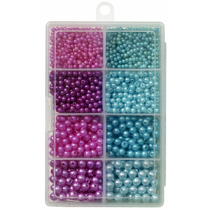 Kinetic Pearl Beads Kit Purple Light Blue