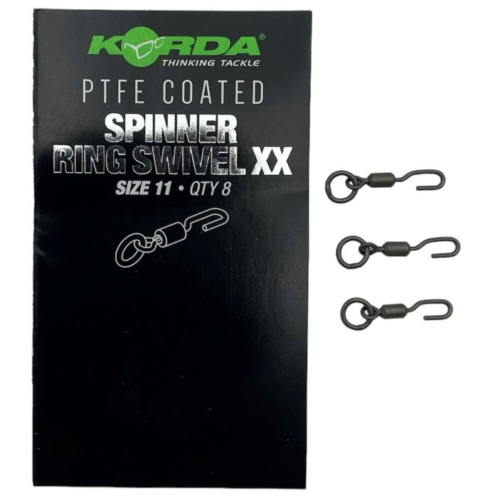 Korda Ptfe Spinner Ring Swivel Xx Str  11