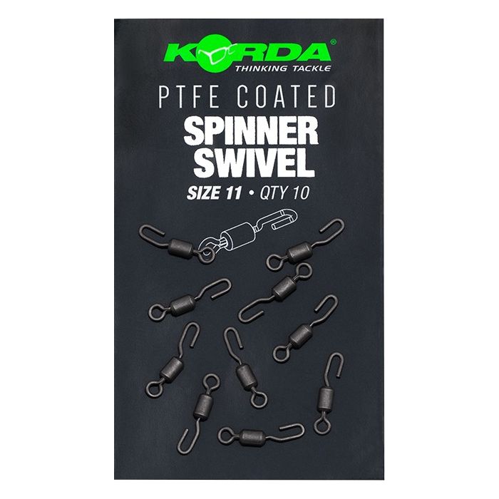 Korda Ptfe Spinner Swivel Str  11