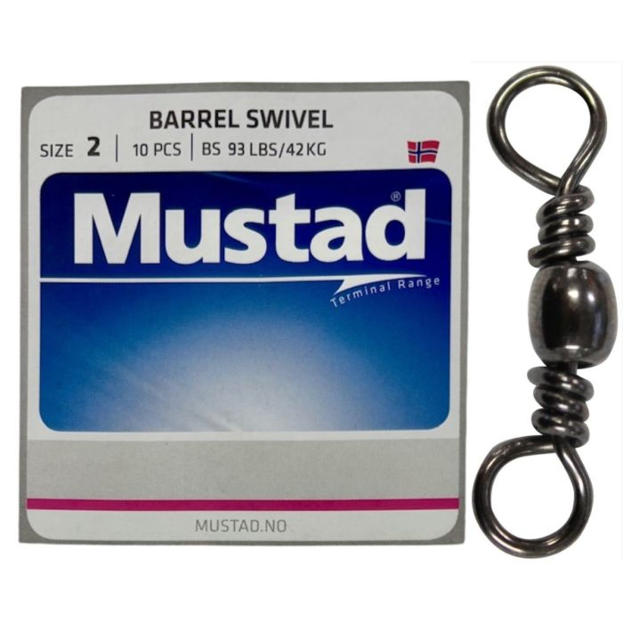 Mustad Barrel Swivel