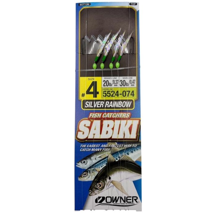 Owner Sabiki Silver Rainbow Green