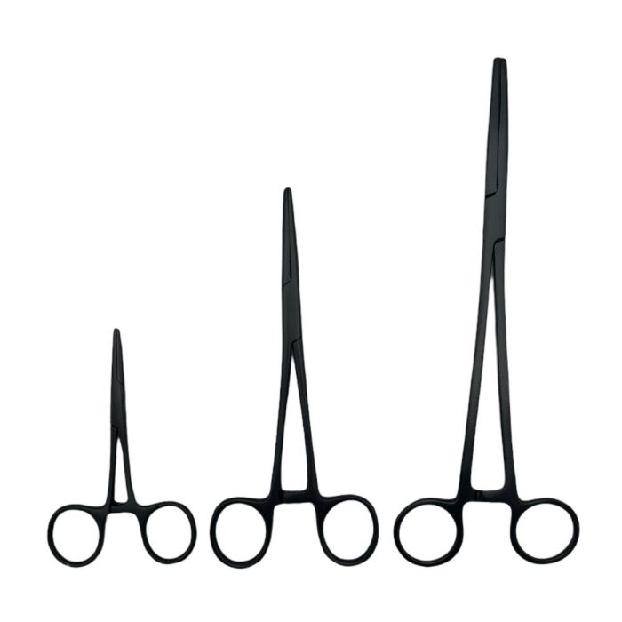Peang Black Finish Straight