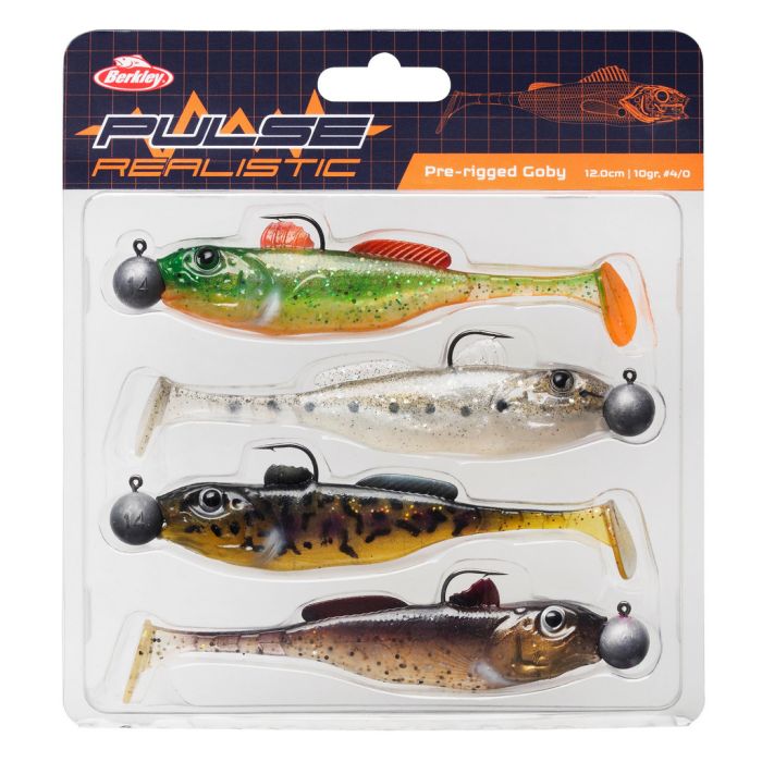Berkley Pulse Realistic Goby 12cm  4stk