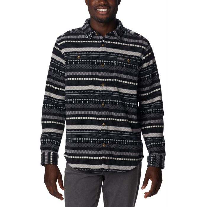 Columbia Flare Gunâ  Fleece Skjorte Shark Apres Stripe Print
