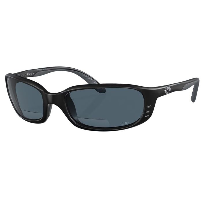 Costa Brine Readers 580p Matte Black Gray  -mate   50