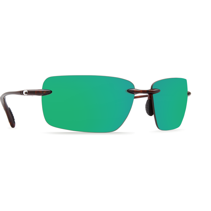 Costa Gulf Shore 580p Shiny Tortuise Green Mirror