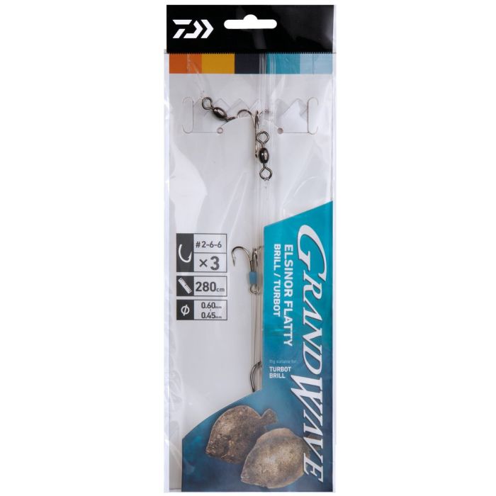 Daiwa Grand Wave Elsinor Flatty Pighvar Str   - -