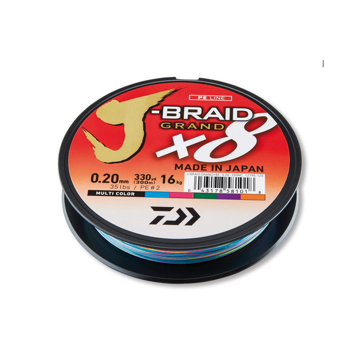 Daiwa  -braid Grand Multicolor 300m