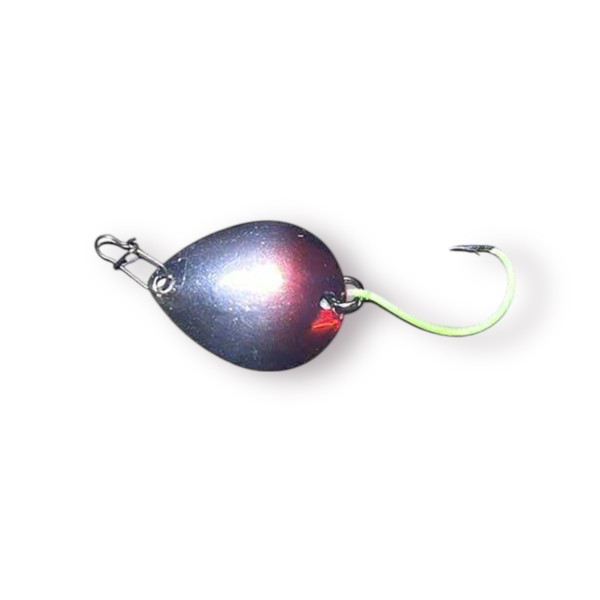 Fishnote Drop   8g Silver Red