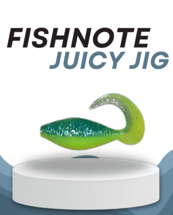 Fishnote Juicy Jig  Crystal Green   Yellow