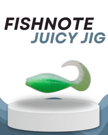 Fishnote Juicy Jig  Green   White