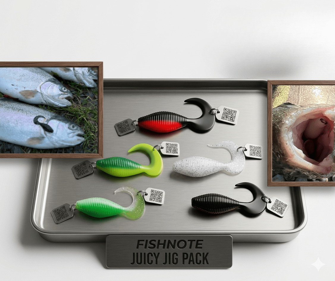 Fishnote Juicy Jig Pack  60stk