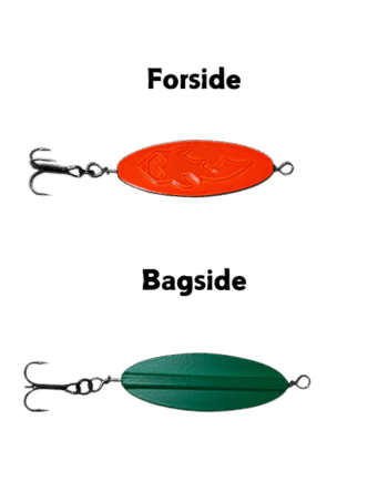 Fishnote Trout Lure Blink 7g Grøn Orange