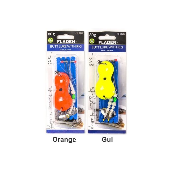 Fladen Butt Lure Deluxe Fladfiskeforfang Med Bom