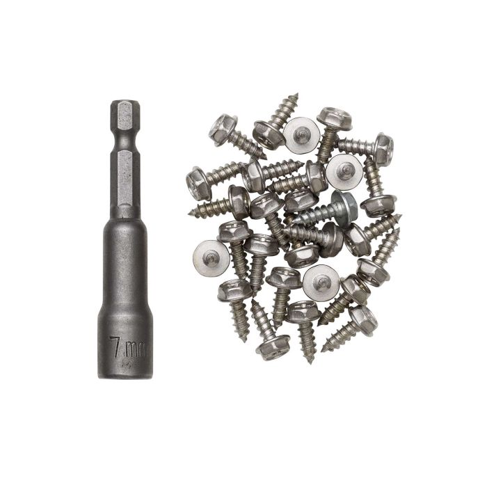 Kinetic Spike Kit Stainlees 30stk