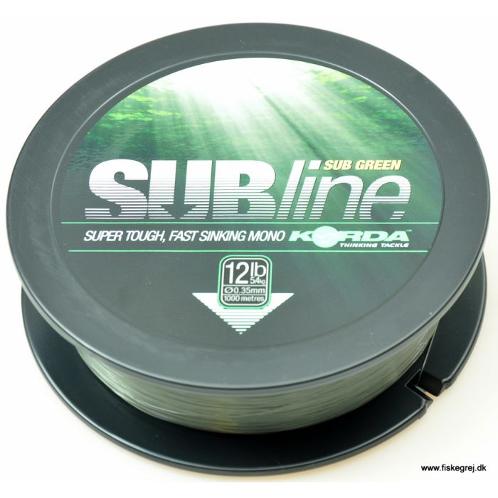 Korda Subline 1000m   35mm Grøn