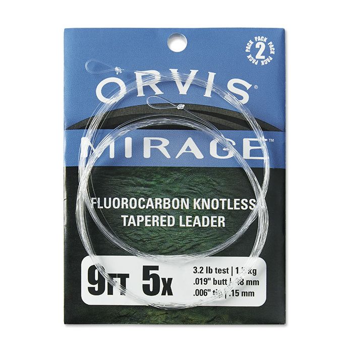 Orvis Mirage Big Game Fluorocarbon Forfang 2stk