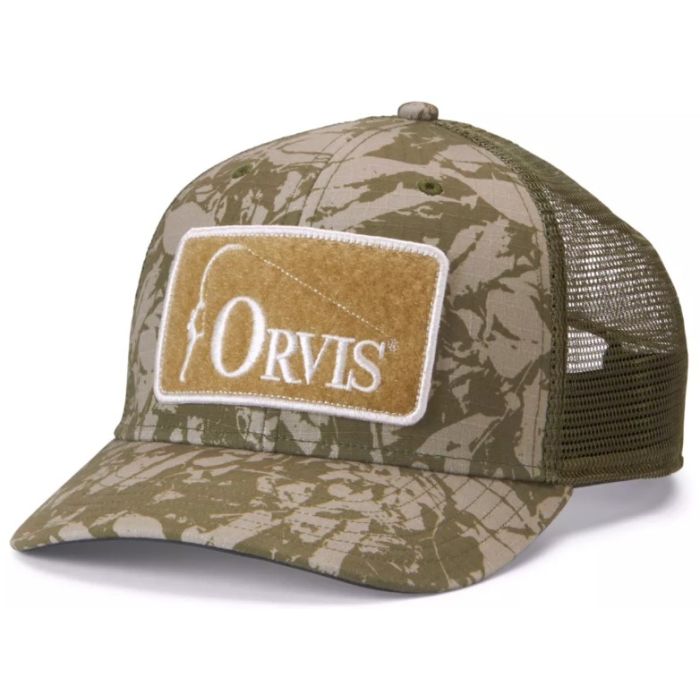 Orvis Ripstop Covert Trucker Leaf Camo