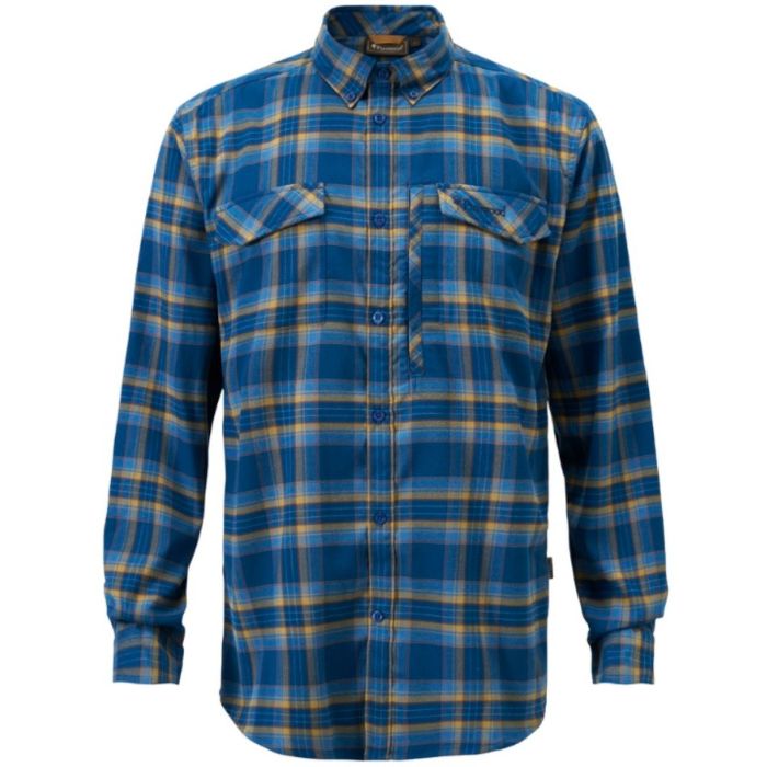 Pinewood Abisko Hiking Flanell Skjorte    Azur Blue