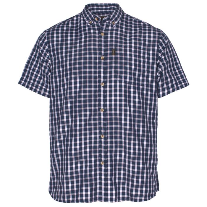 Pinewood Summer Ss Skjorte Navy