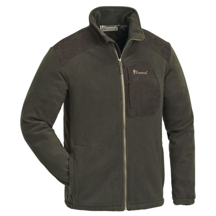 Pinewood Wildmark Membran Fleece Jakke   Brown Suede Brown
