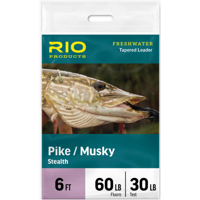 Rio Pike Musky Stealth Tapered Leader 6ft