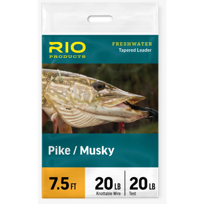 Rio Pike Musky Tapered Leader   5ft