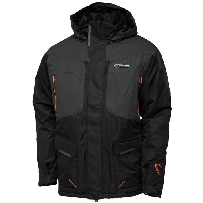 Savage Gear Heatlite Thermo Jakke Black Ink Grey