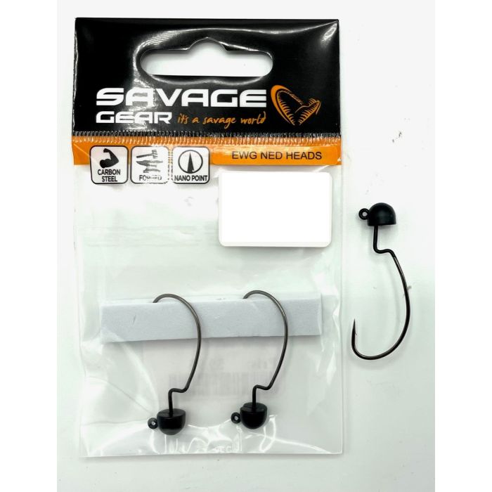 Savage Gear Tungsten Ewg Ned Head Matt Black