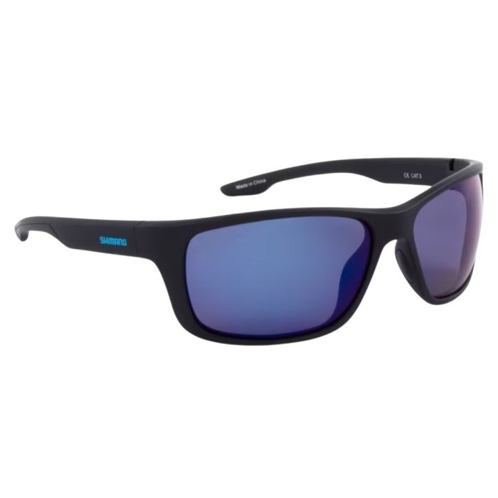 Shimano Solbrille Matte Black   Blue Mirror Bred
