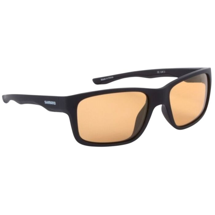 Shimano Solbrille Matte Black   Yellow