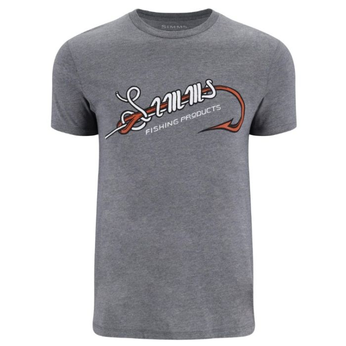 Simms Hook   Loop  -shirt Athletic Heather