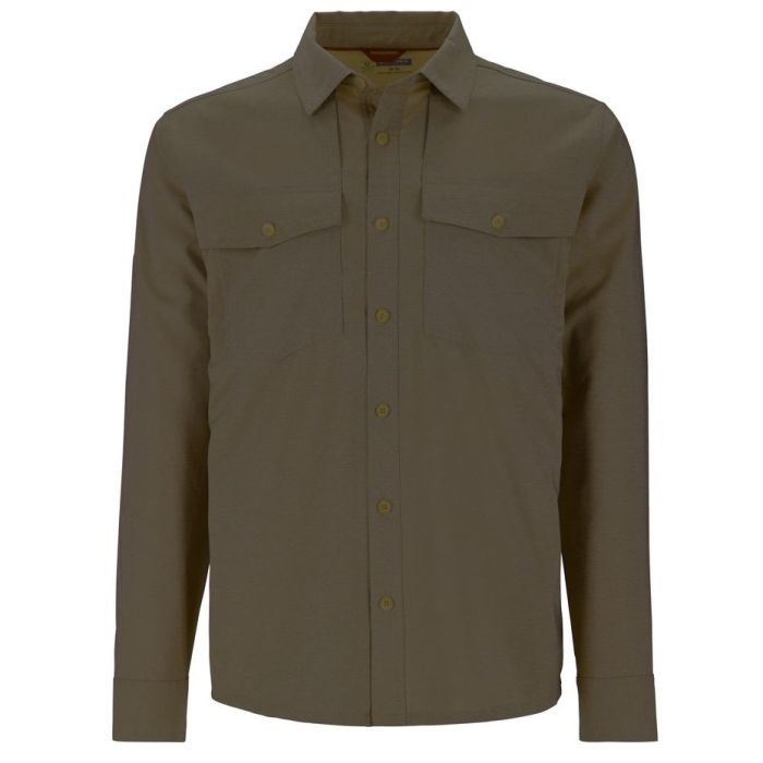 Simms No-see-um Bugstopper Skjorte Loden Heather