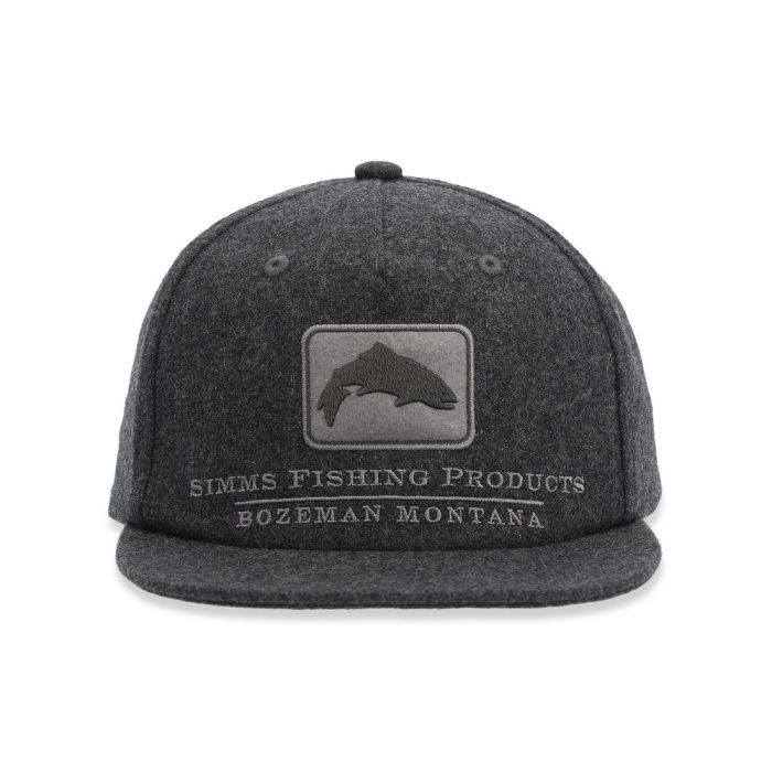 Simms Wool Trout Icon Cap Graphite