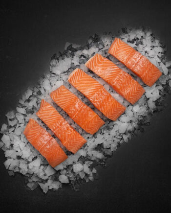 Store Lakseportioner    Skind