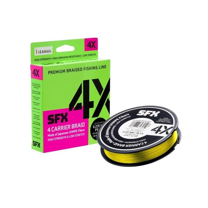 Sufix Sfx 4x Hot Yellow 135m