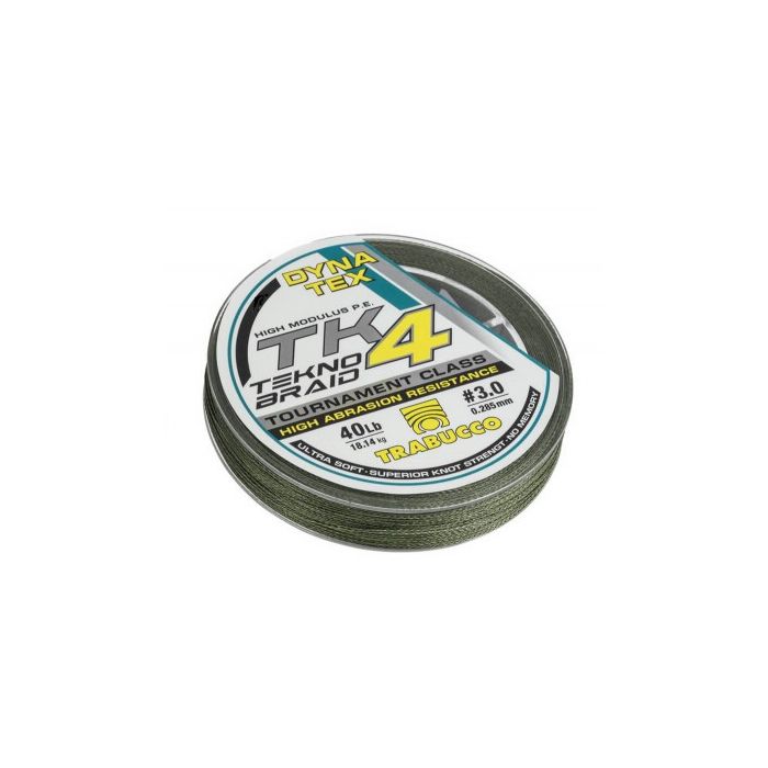Trabucco Dynatex Tekno Braid 4x Dark Green 150m