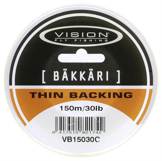 Vision Bäkkäri Backing  150 Meter  30 Pund