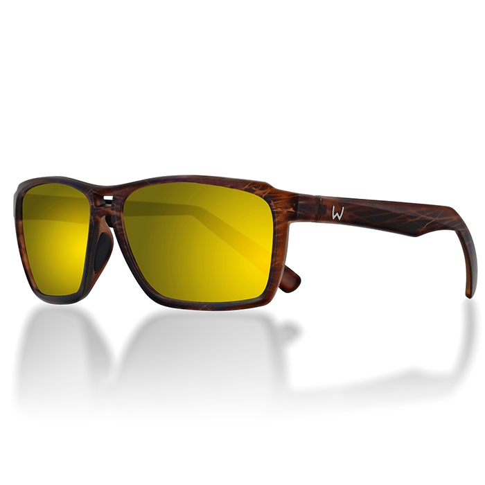 Westin W6 Street 150  Matte Brown Stripe Lb Brown  Lm Yellow  Ar Green Fiskebriller